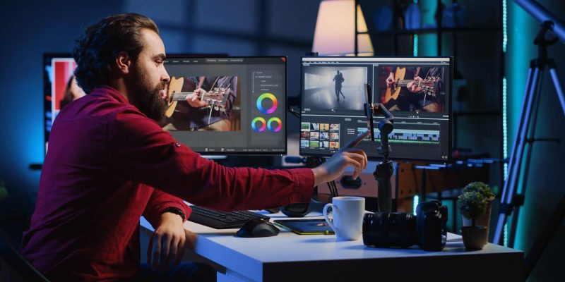 video-editor-content-creator-filming-tutorial-about-professionally-editing-footage